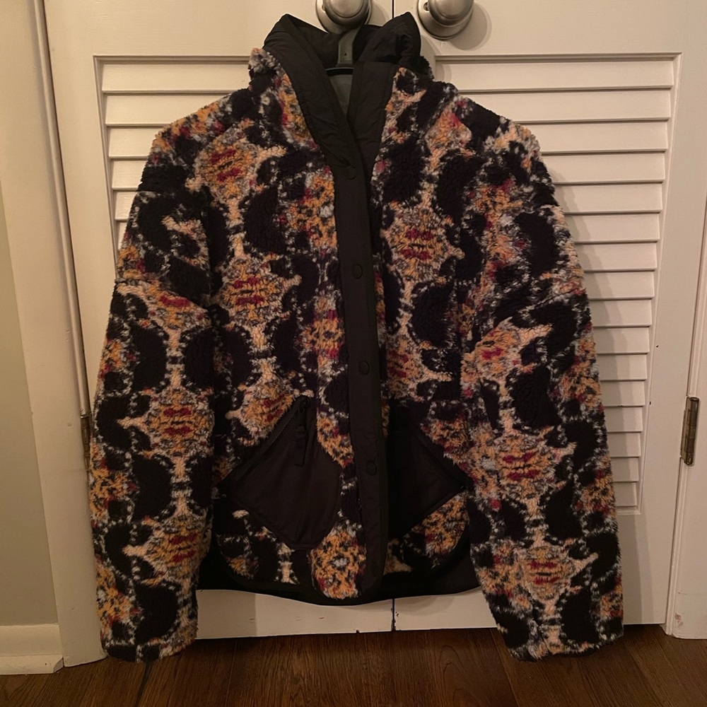 FP Movement Jacquard Elevation reversible jacket